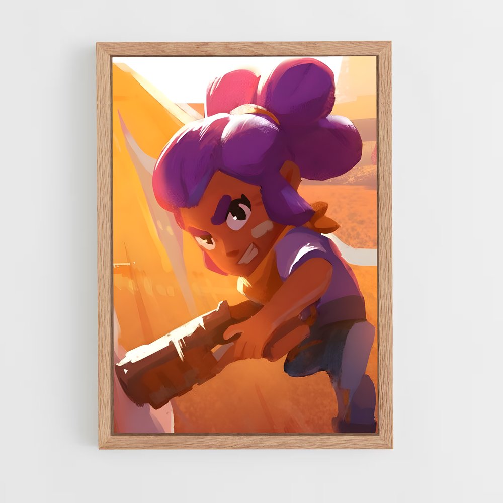 Poster Shelly la Surréaliste – affiche Brawl Star (vue 4)