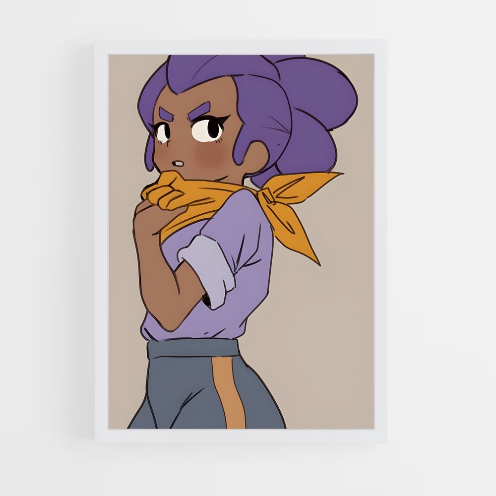 Poster Violet Fantaisie – affiche Brawl Star (vue 3)