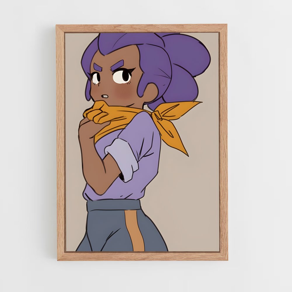 Poster Violet Fantaisie – affiche Brawl Star (vue 4)