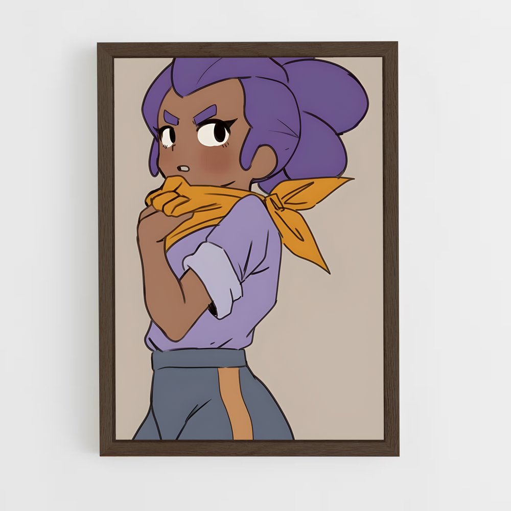 Poster Violet Fantaisie – affiche Brawl Star (vue 5)