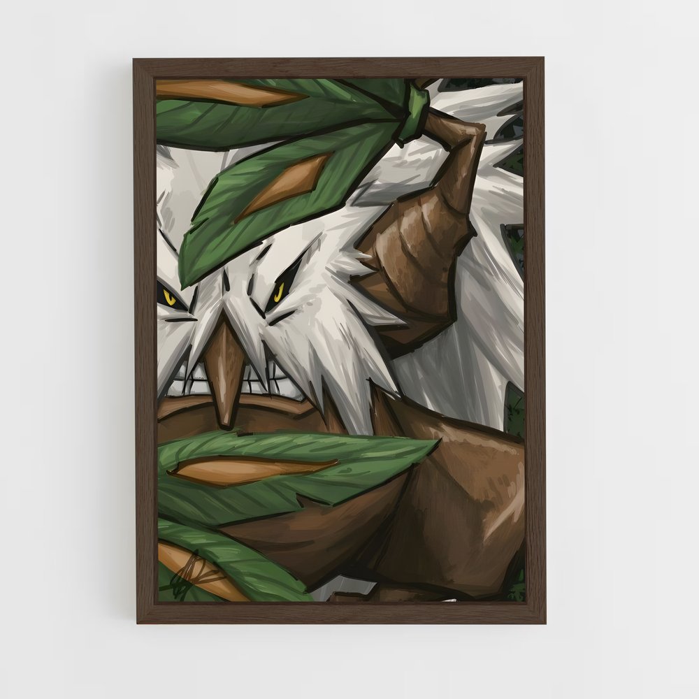 Poster Shiftry Ébène et Ivoire – affiche Pokemon (vue 5)