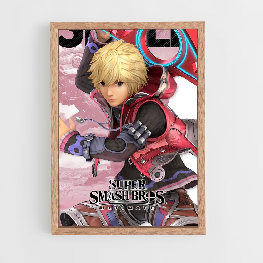 Poster Shulk Smash – affiche Super Smash Bros (vue 4)