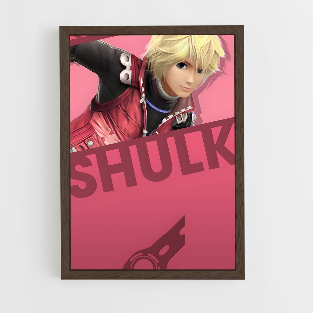 Poster Shulk épique – affiche Super Smash Bros (vue 5)