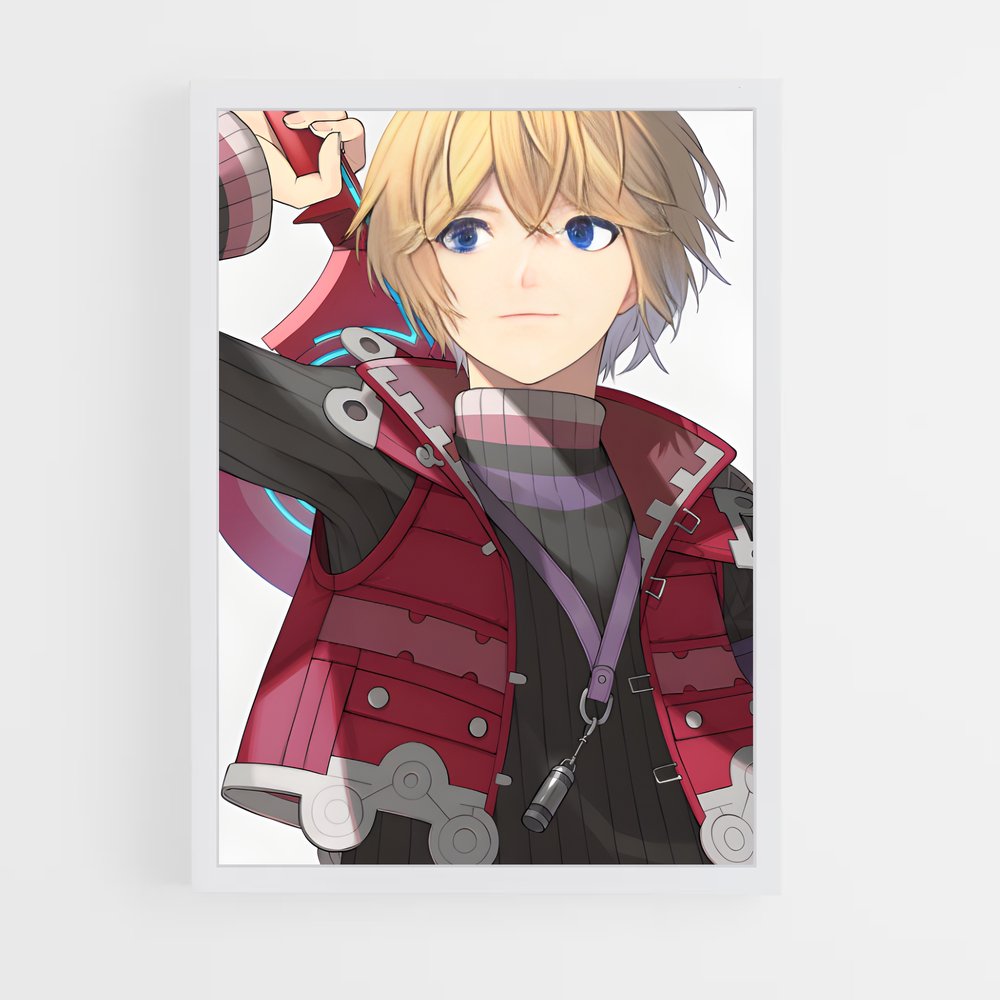 Poster Shulk L'aventure – affiche Super Smash Bros (vue 3)