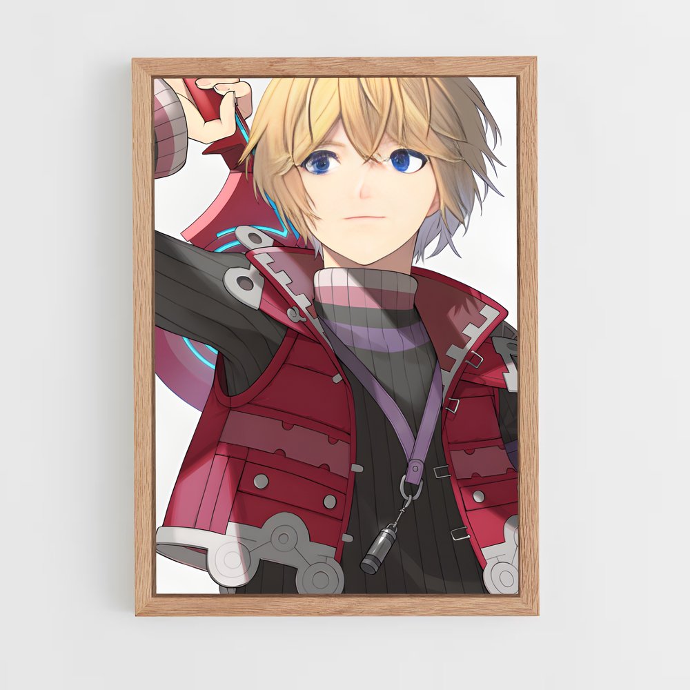 Poster Shulk L'aventure – affiche Super Smash Bros (vue 4)