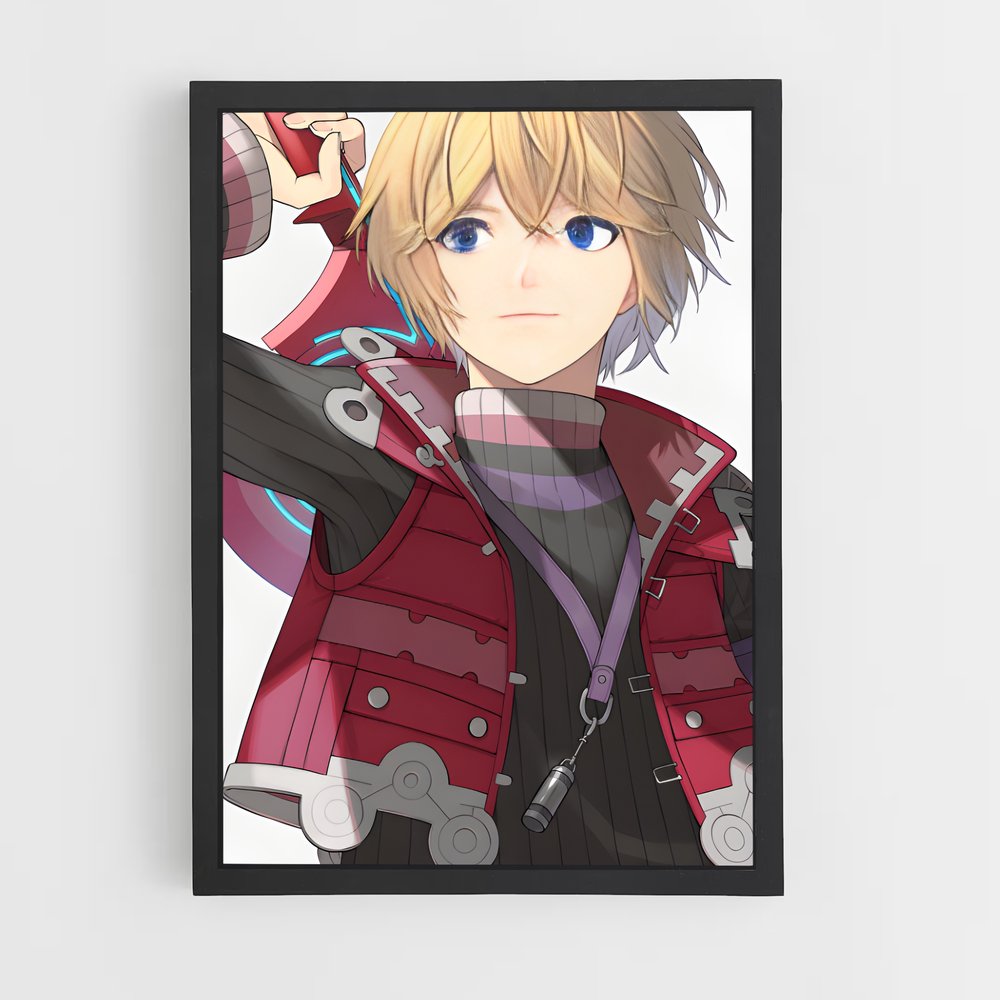 Poster Shulk L'aventure – affiche Super Smash Bros (vue 2)