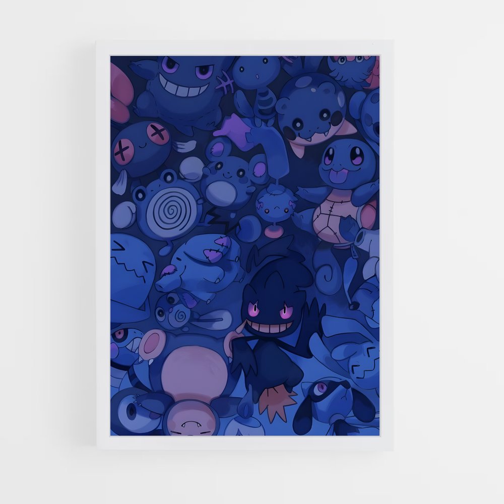 Poster Shuppet Parade – affiche Pokemon (vue 3)