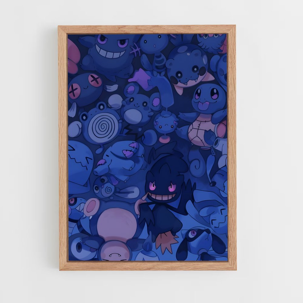 Poster Shuppet Parade – affiche Pokemon (vue 4)