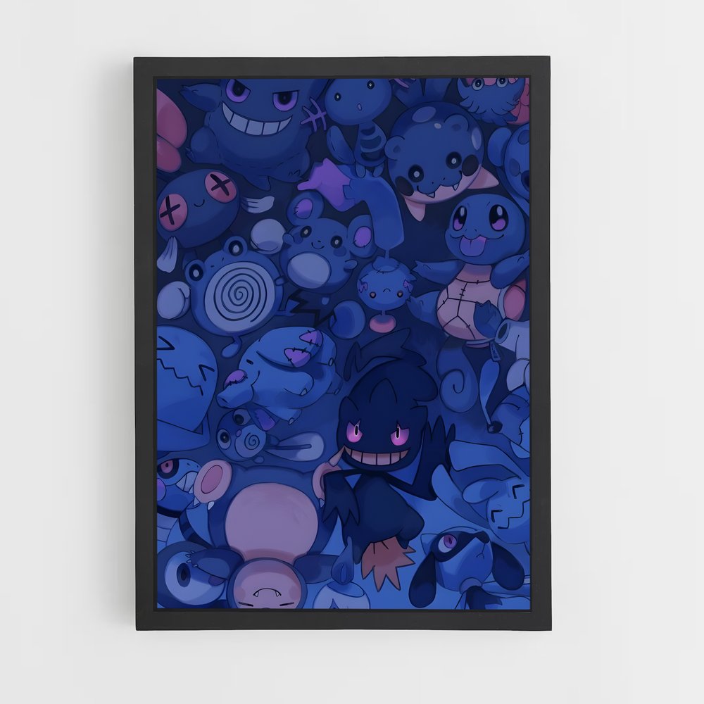 Poster Shuppet Parade – affiche Pokemon (vue 2)