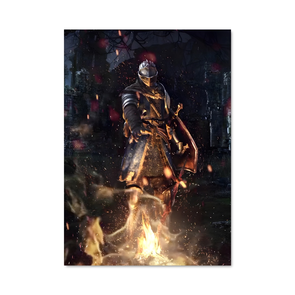Poster Chevalier des Flammes
