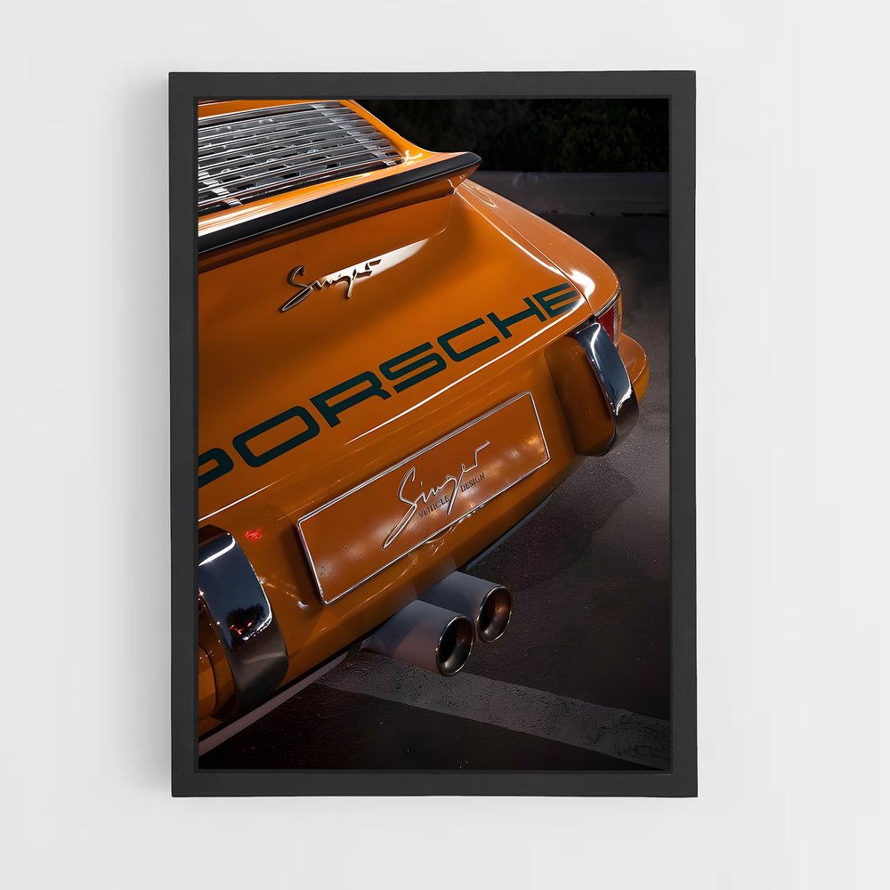 Poster Hood & Wheels – affiche Voitures Singer (vue 2)