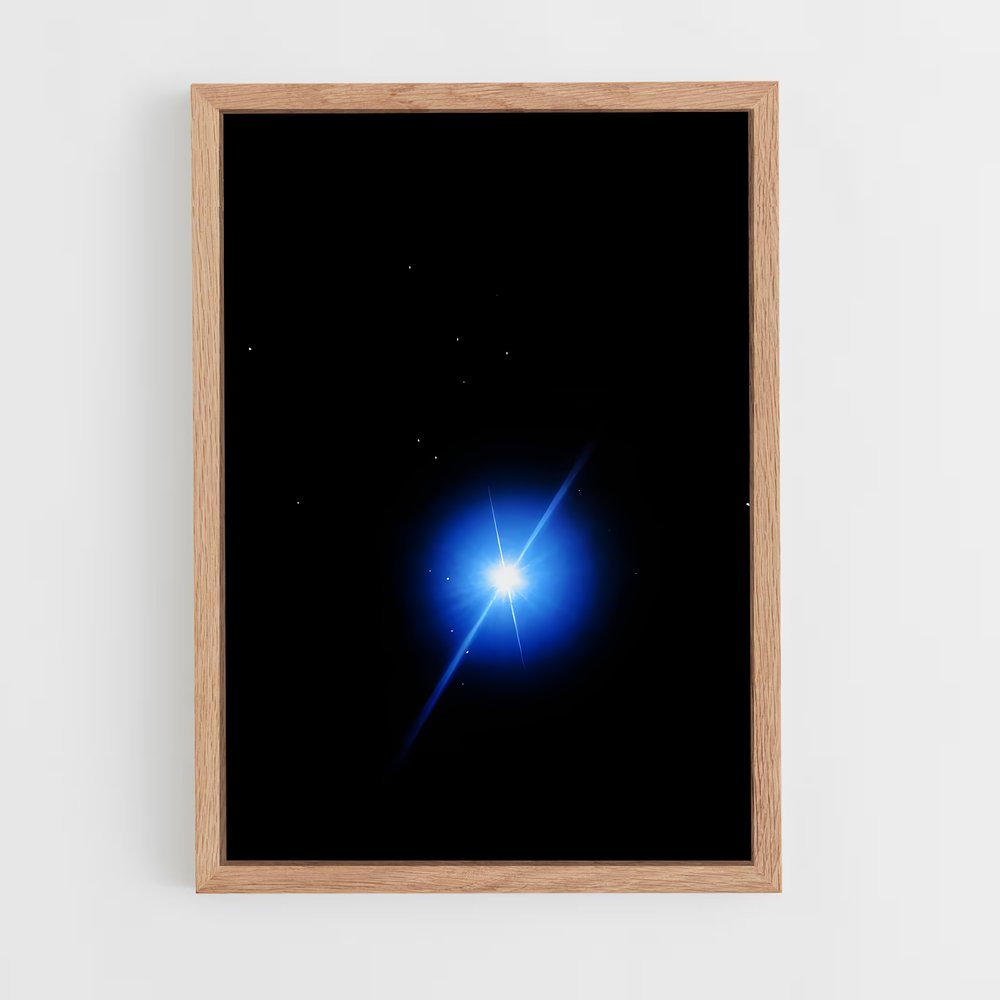 Poster Étoile de Sirius – affiche Étoiles (vue 4)