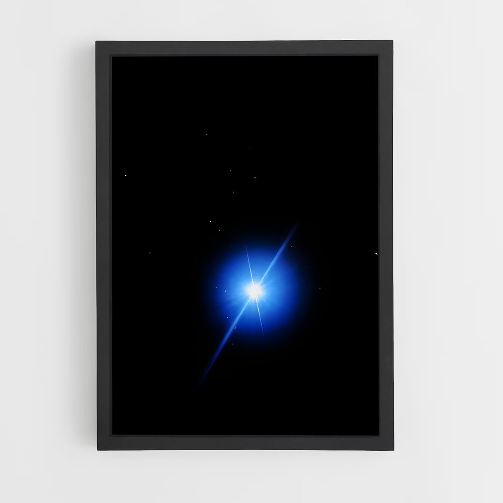Poster Étoile de Sirius – affiche Étoiles (vue 2)
