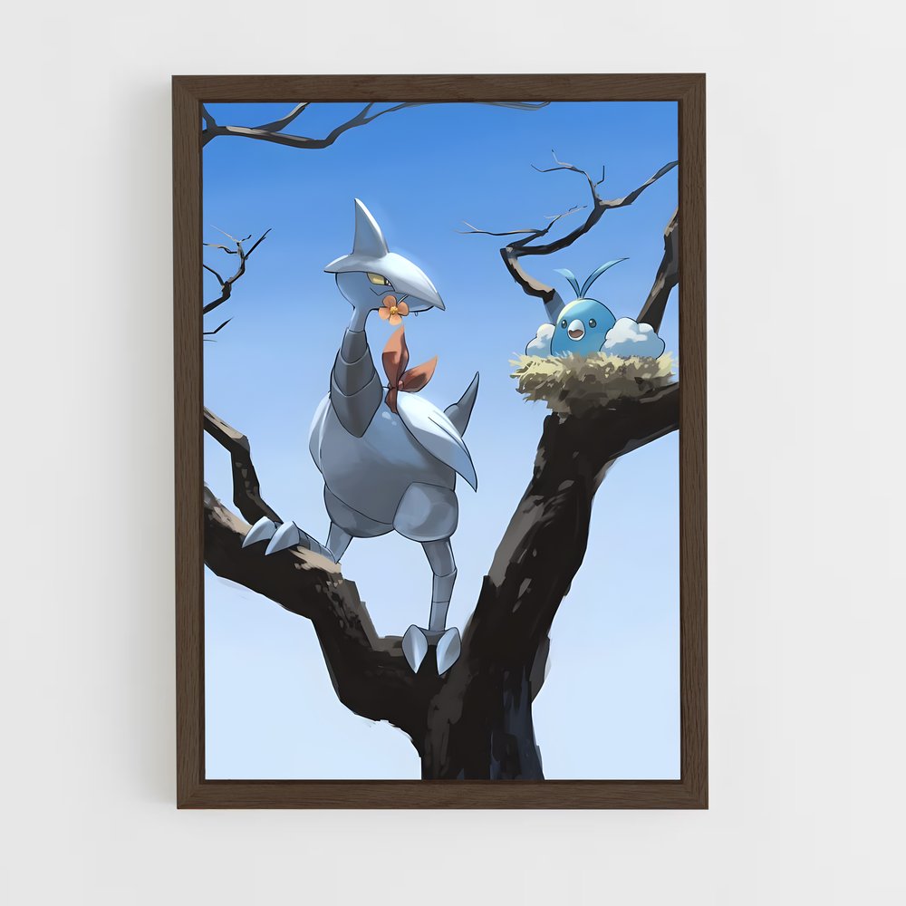 Poster Skarmory en Fête – affiche Pokemon (vue 5)