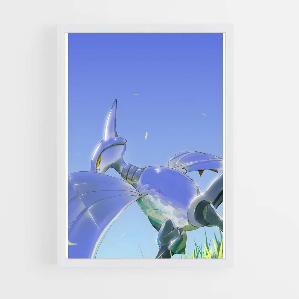 Poster Skarmory en Folie – affiche Pokemon (vue 3)