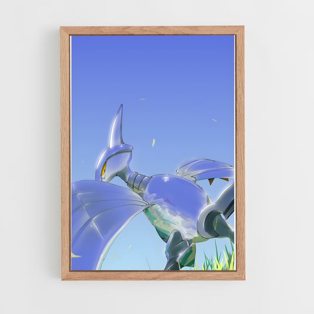 Poster Skarmory en Folie – affiche Pokemon (vue 4)