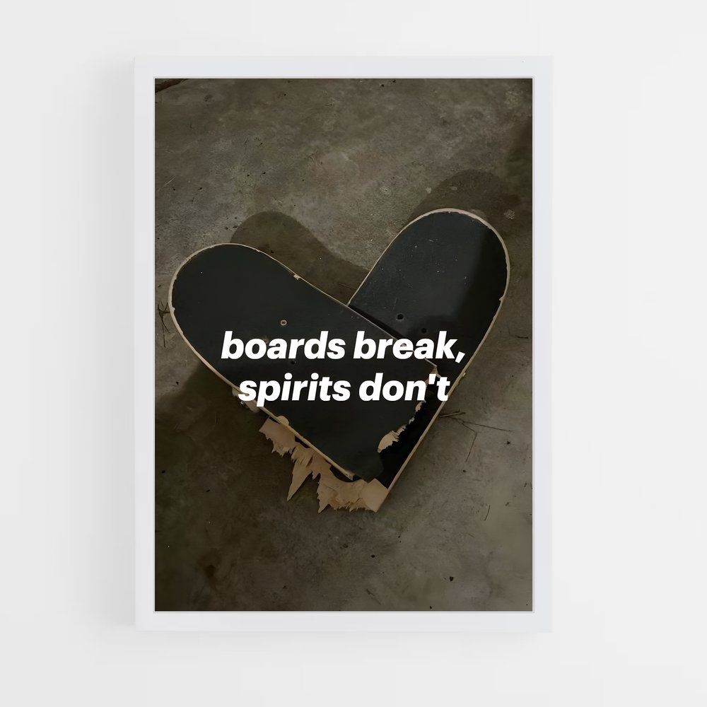 Poster Boards Don – affiche Skateboard (vue 3)
