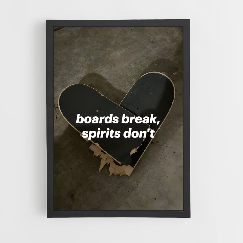 Poster Boards Don – affiche Skateboard (vue 2)