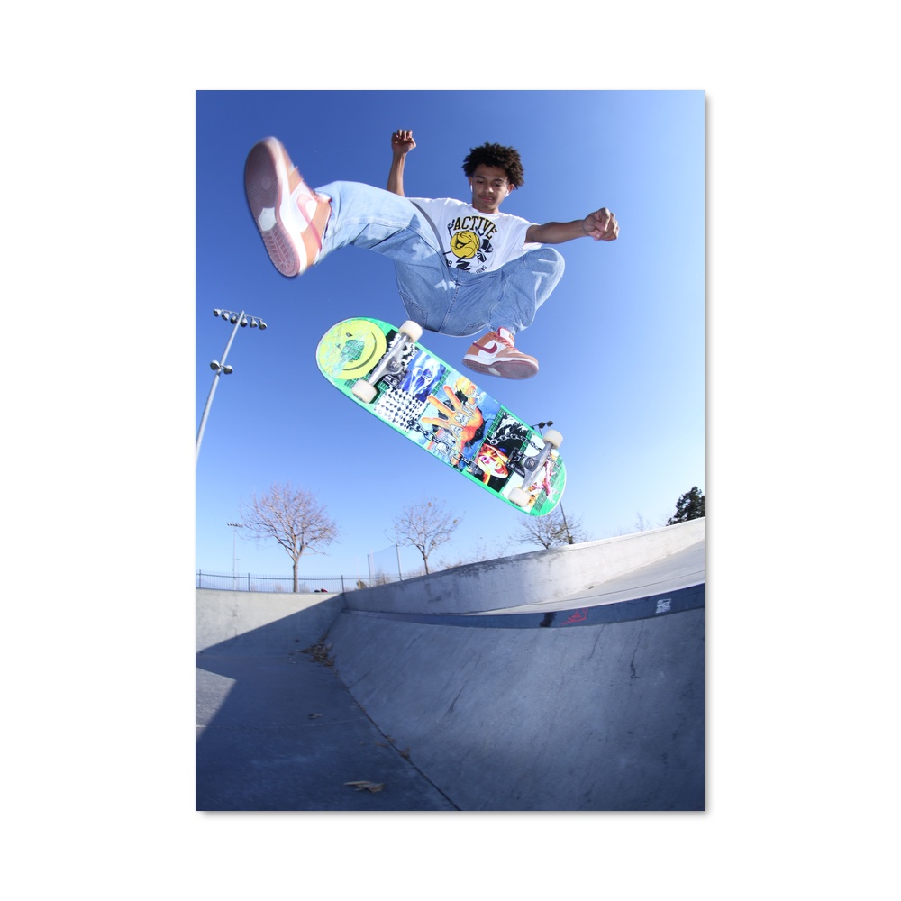 Poster Trickster Ramp – affiche Skateboard