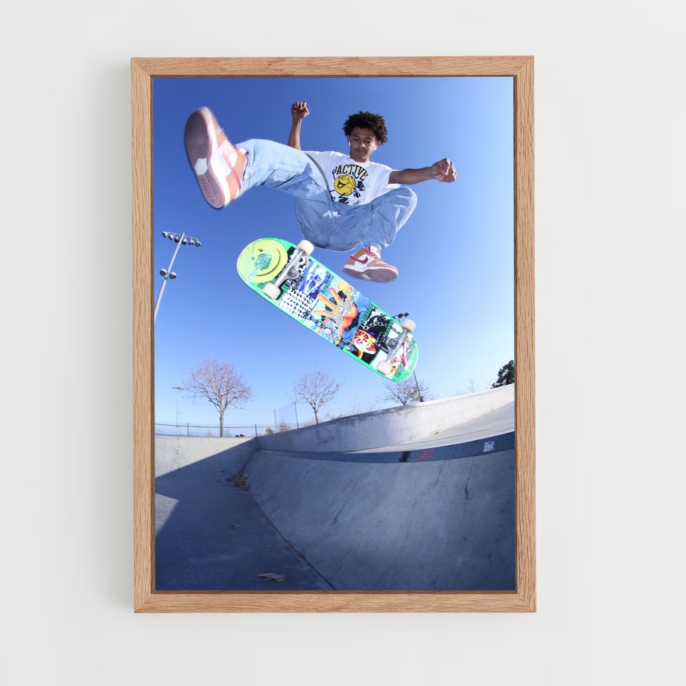 Poster Trickster Ramp – affiche Skateboard (vue 4)