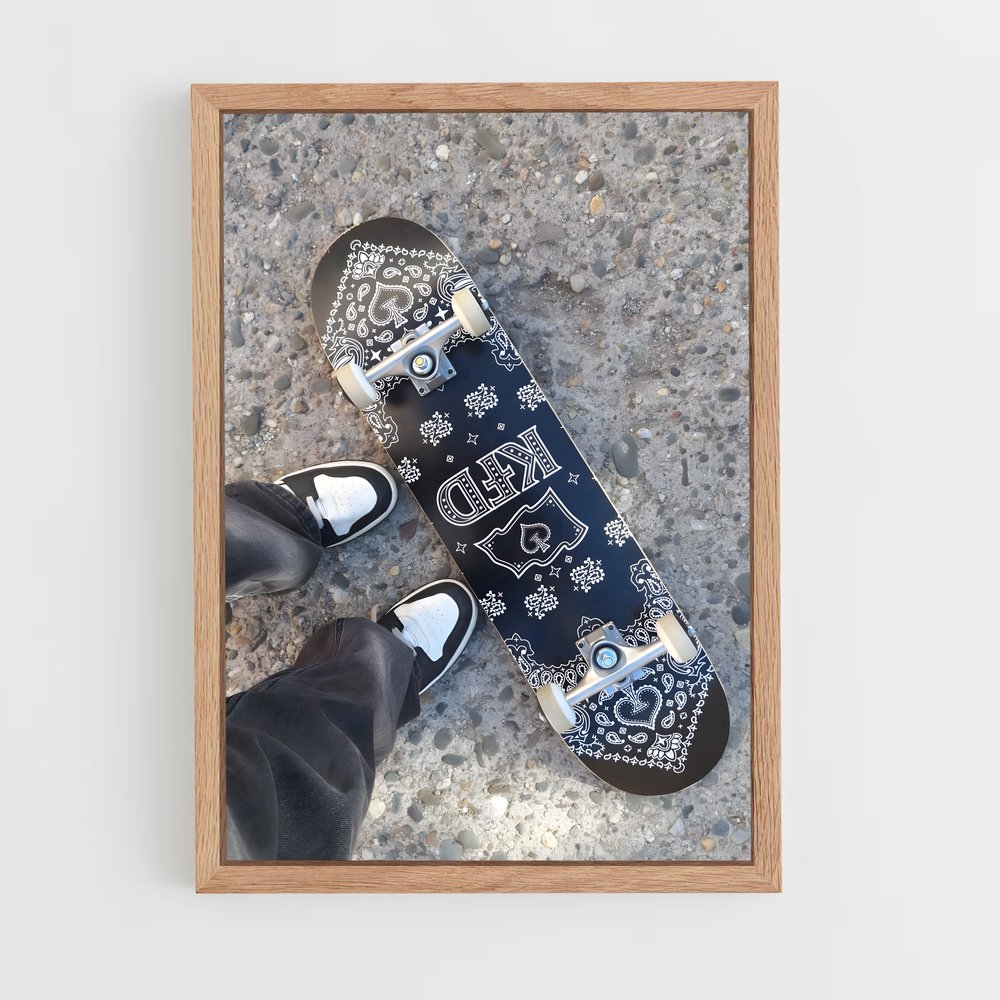 Poster Skate Artistry – affiche Skateboard (vue 4)