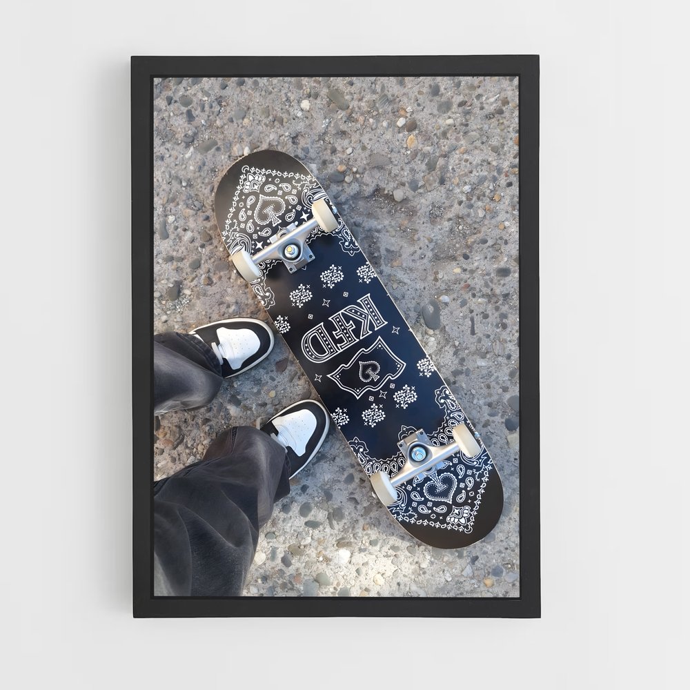 Poster Skate Artistry – affiche Skateboard (vue 2)
