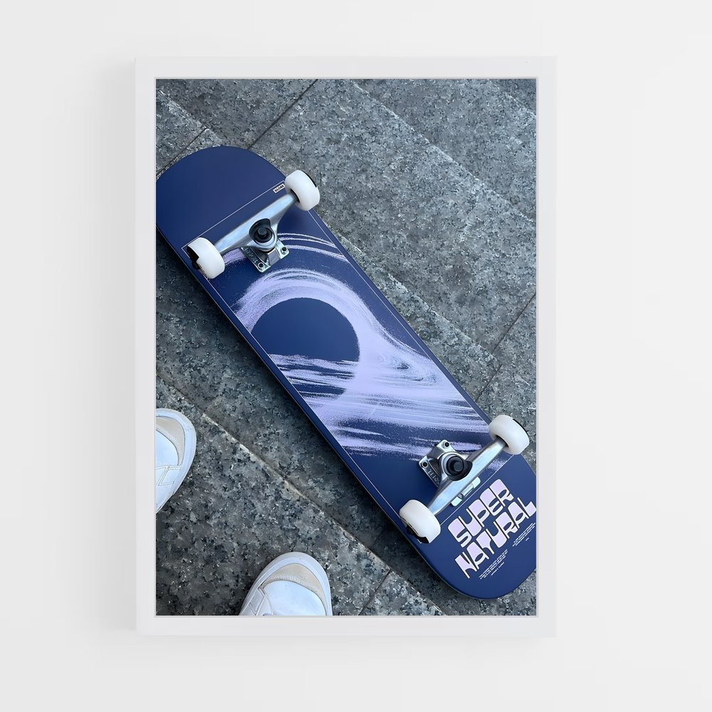 Poster Skate Art Revolution – affiche Skateboard (vue 3)