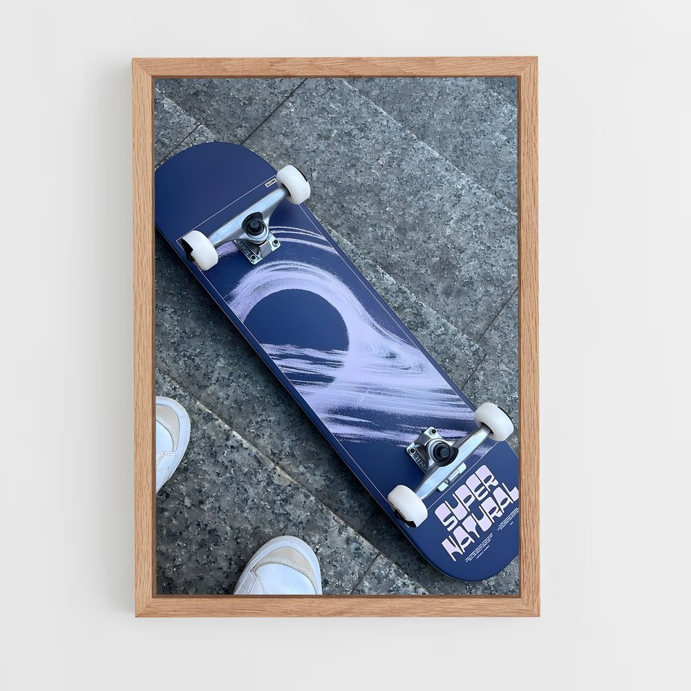 Poster Skate Art Revolution – affiche Skateboard (vue 4)