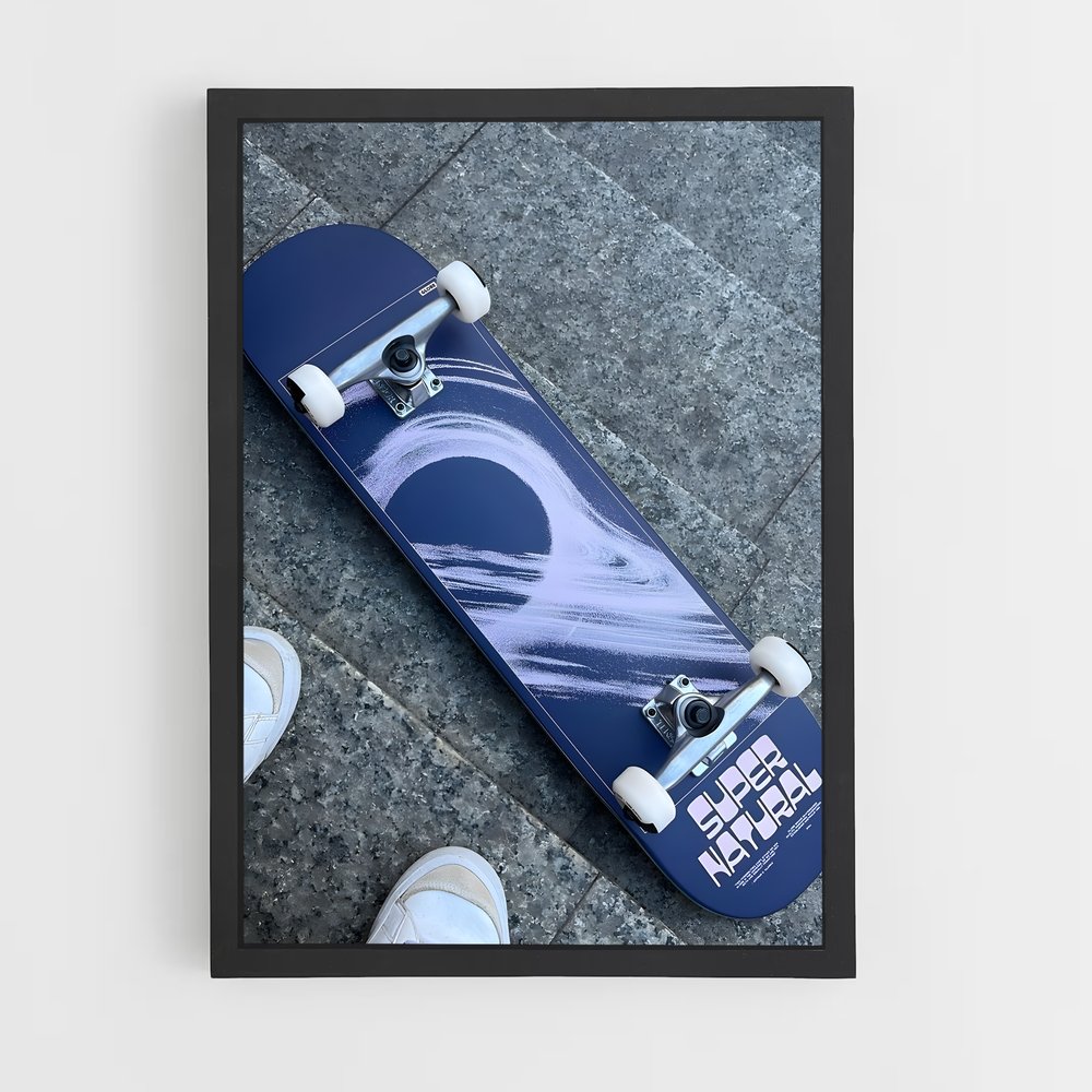 Poster Skate Art Revolution – affiche Skateboard (vue 2)