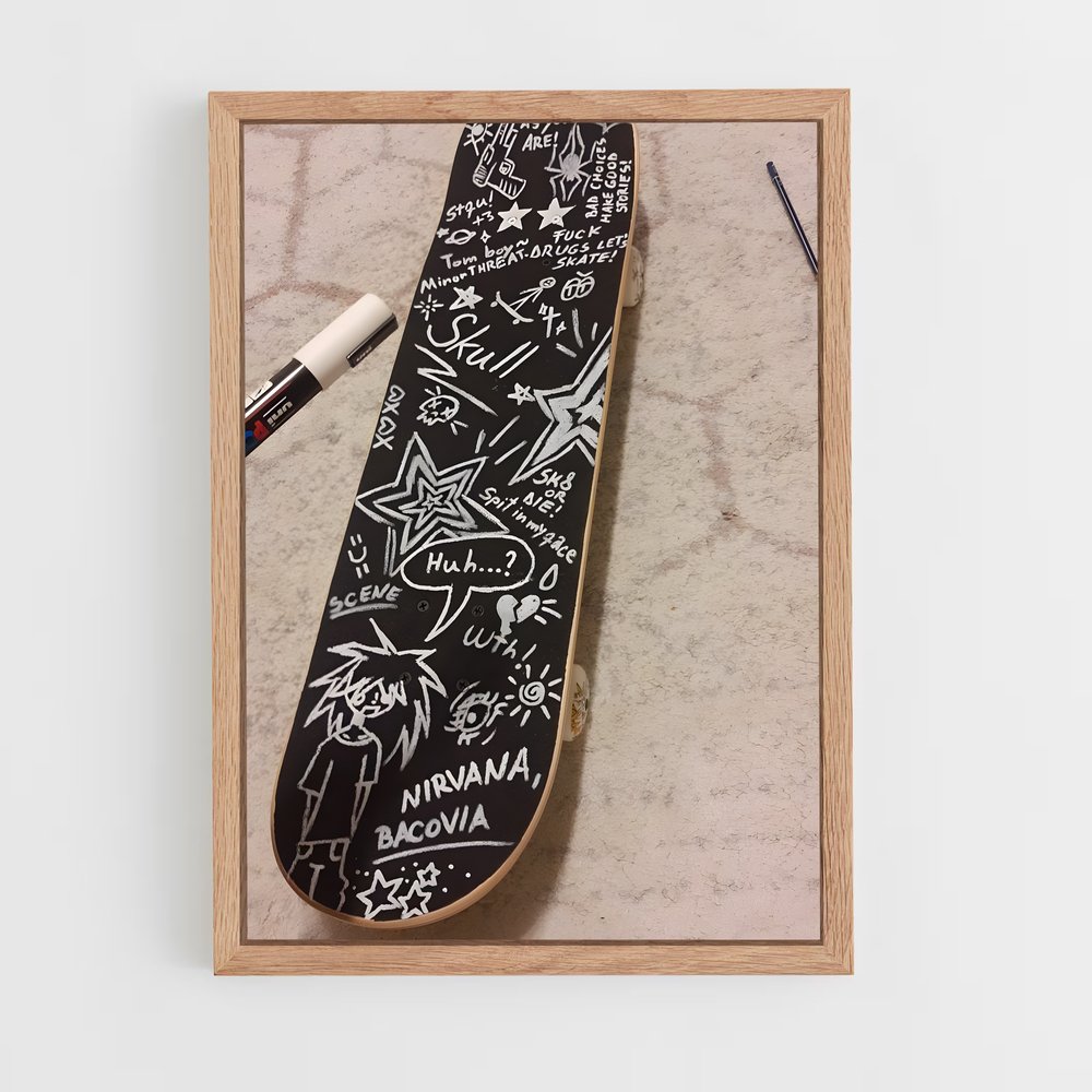 Poster Graffiti Skate – affiche Skateboard (vue 4)