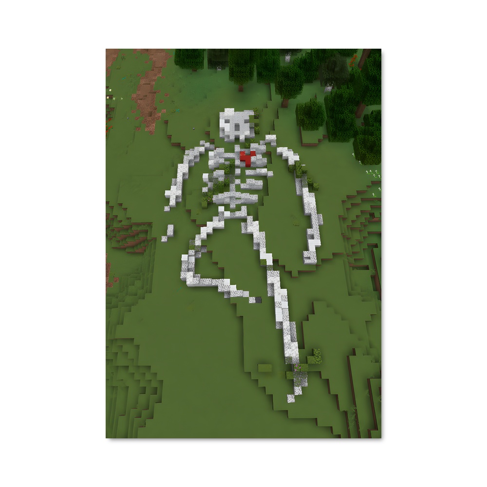 Poster Skeleton Champ