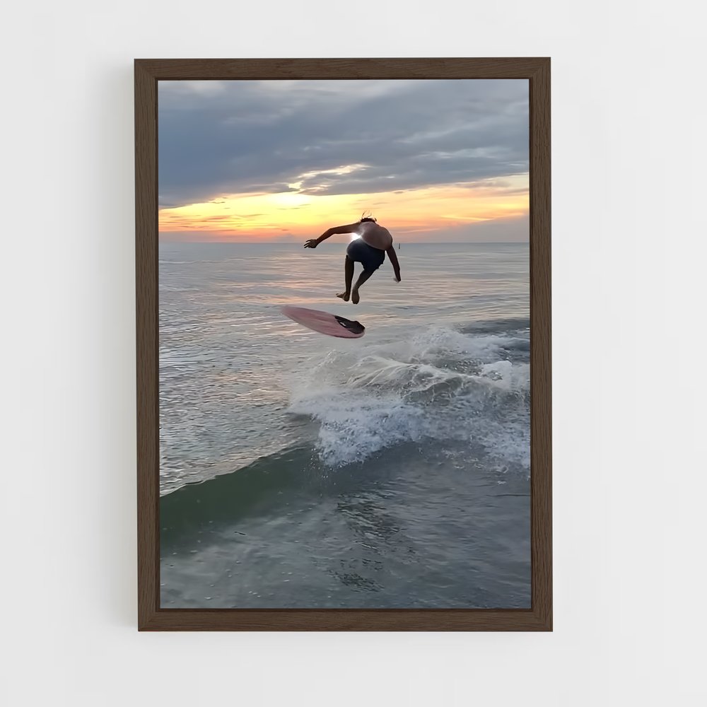 Poster Surf & Skim – affiche Skimboard (vue 5)
