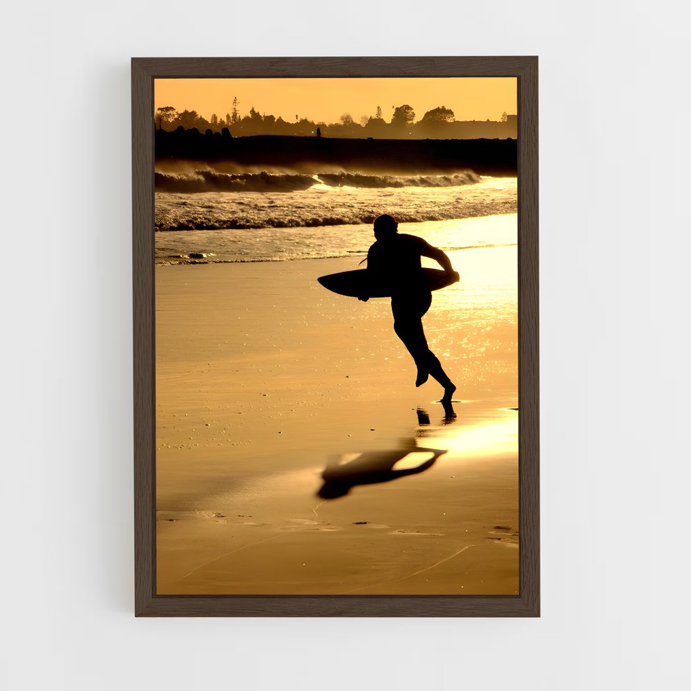 Poster Surf en Équilibre – affiche Skimboard (vue 5)