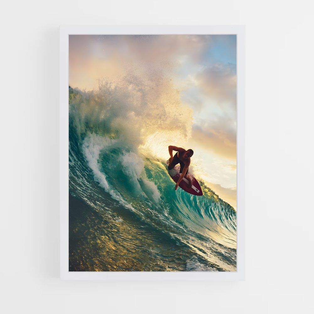 Poster Skimboard vague (vue 3)