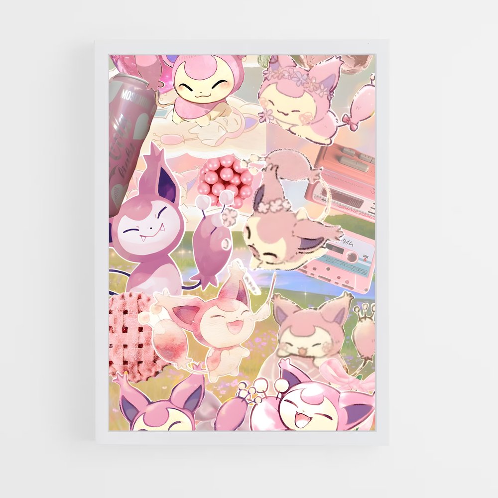 Poster PokéFest – affiche Pokemon (vue 3)