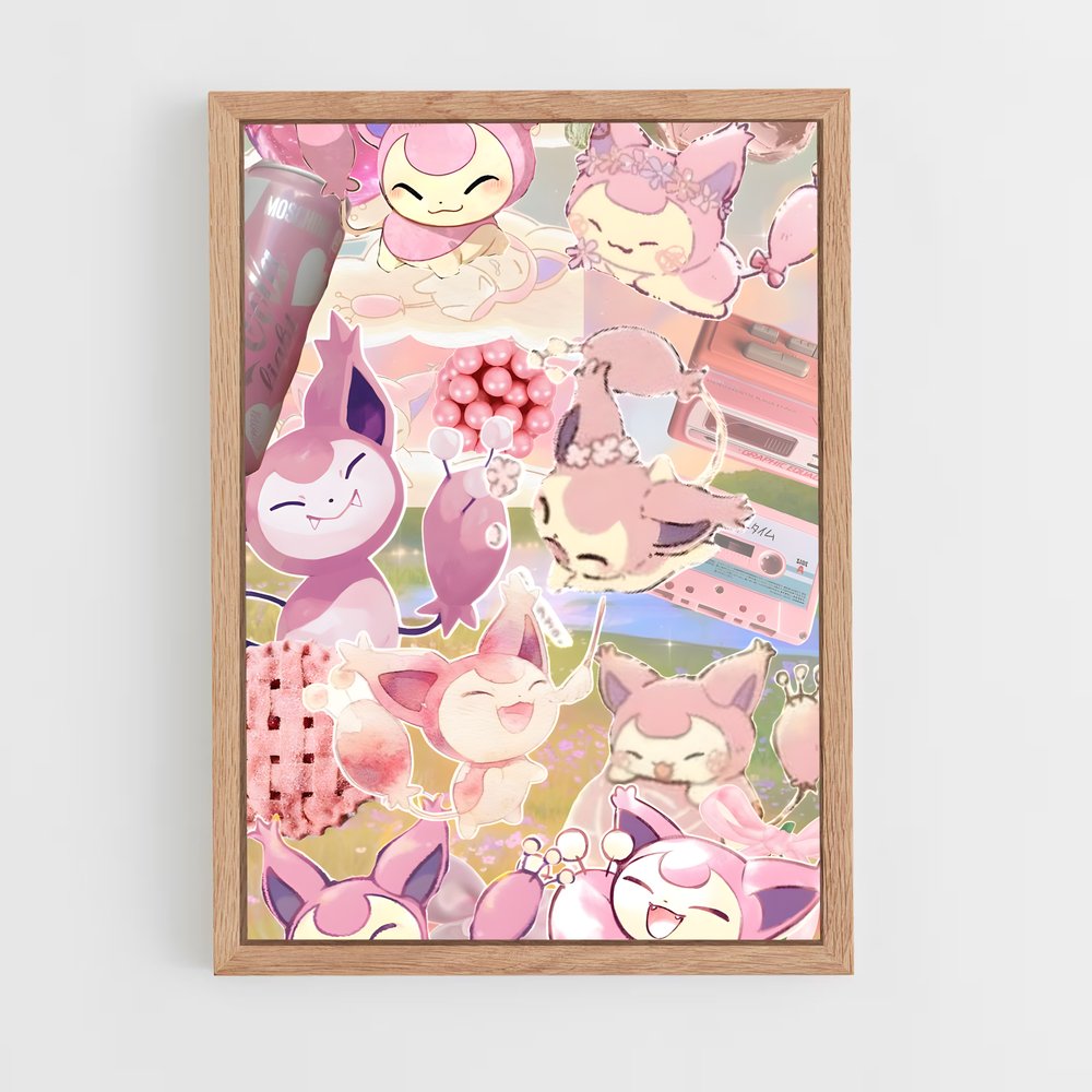 Poster PokéFest – affiche Pokemon (vue 4)
