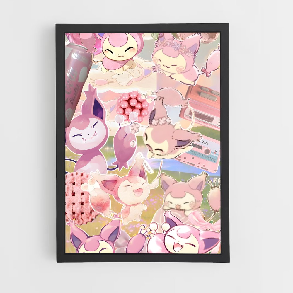 Poster PokéFest – affiche Pokemon (vue 2)