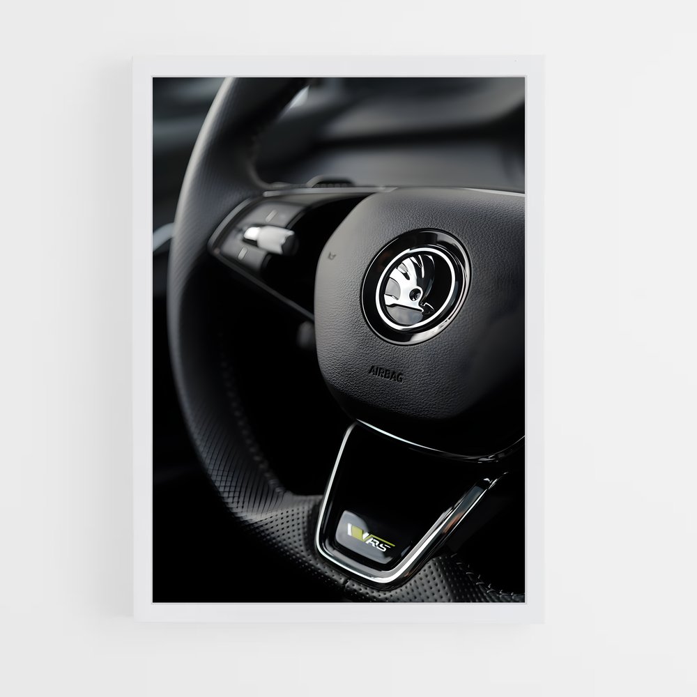 Poster Virage Skoda (vue 3)