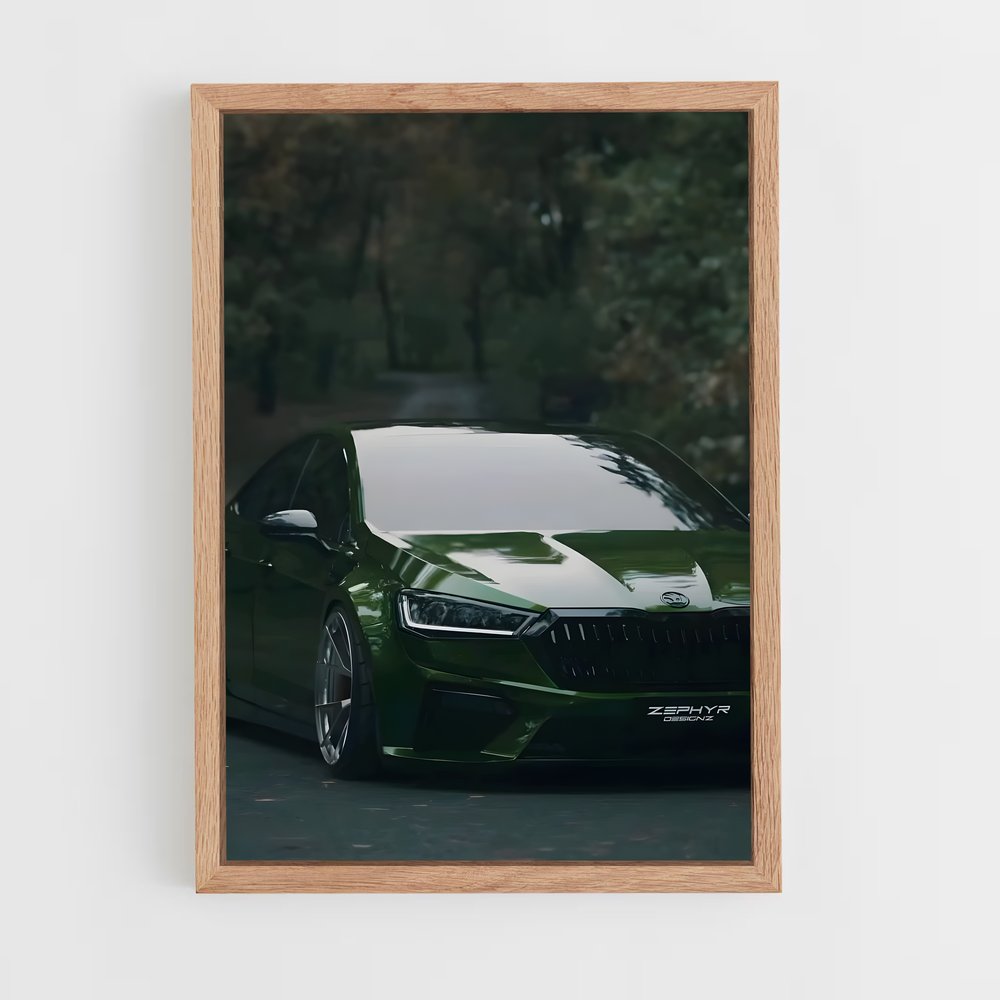 Poster Skoda magnifique (vue 4)