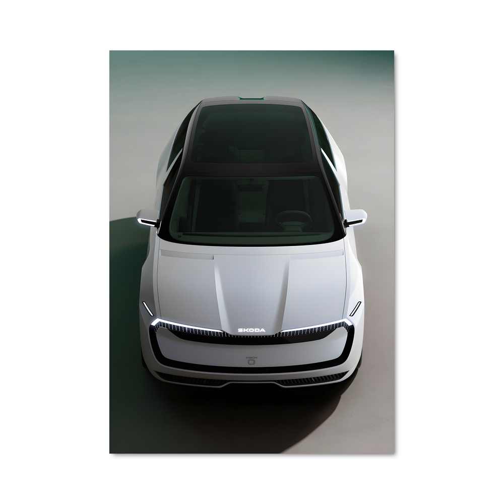 Poster raffiné Skoda