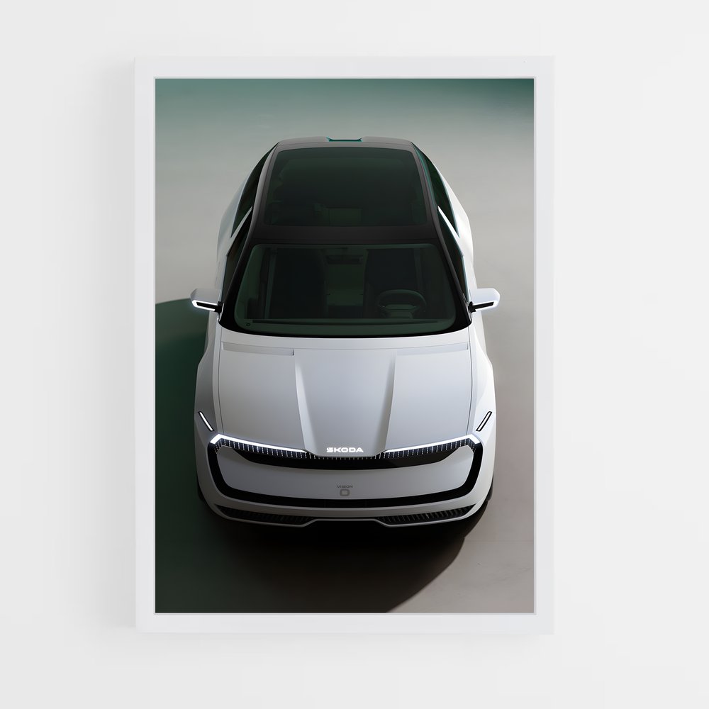 Poster raffiné Skoda (vue 3)