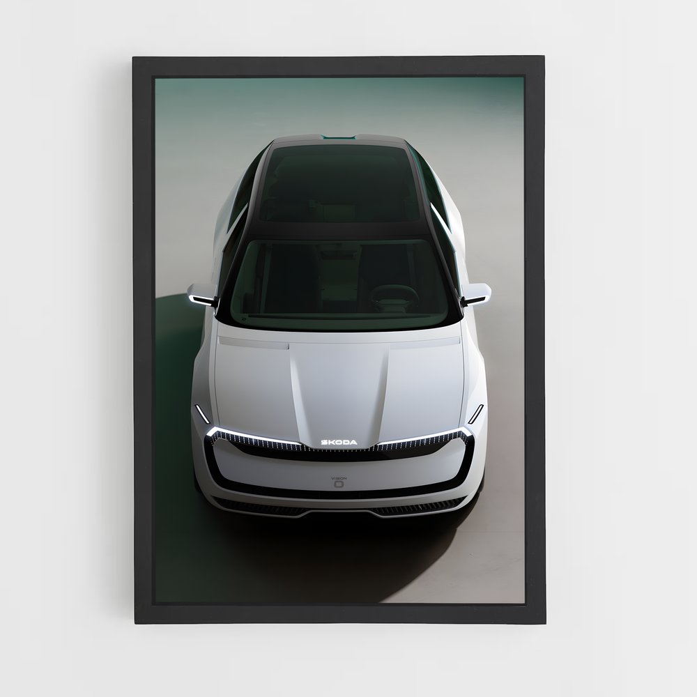 Poster raffiné Skoda (vue 2)