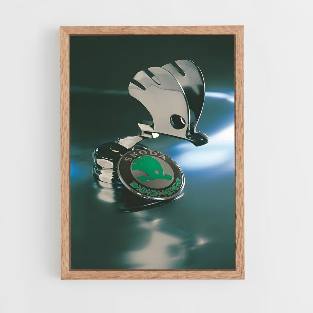 Poster Symbole de Vitesse – affiche Skoda (vue 4)