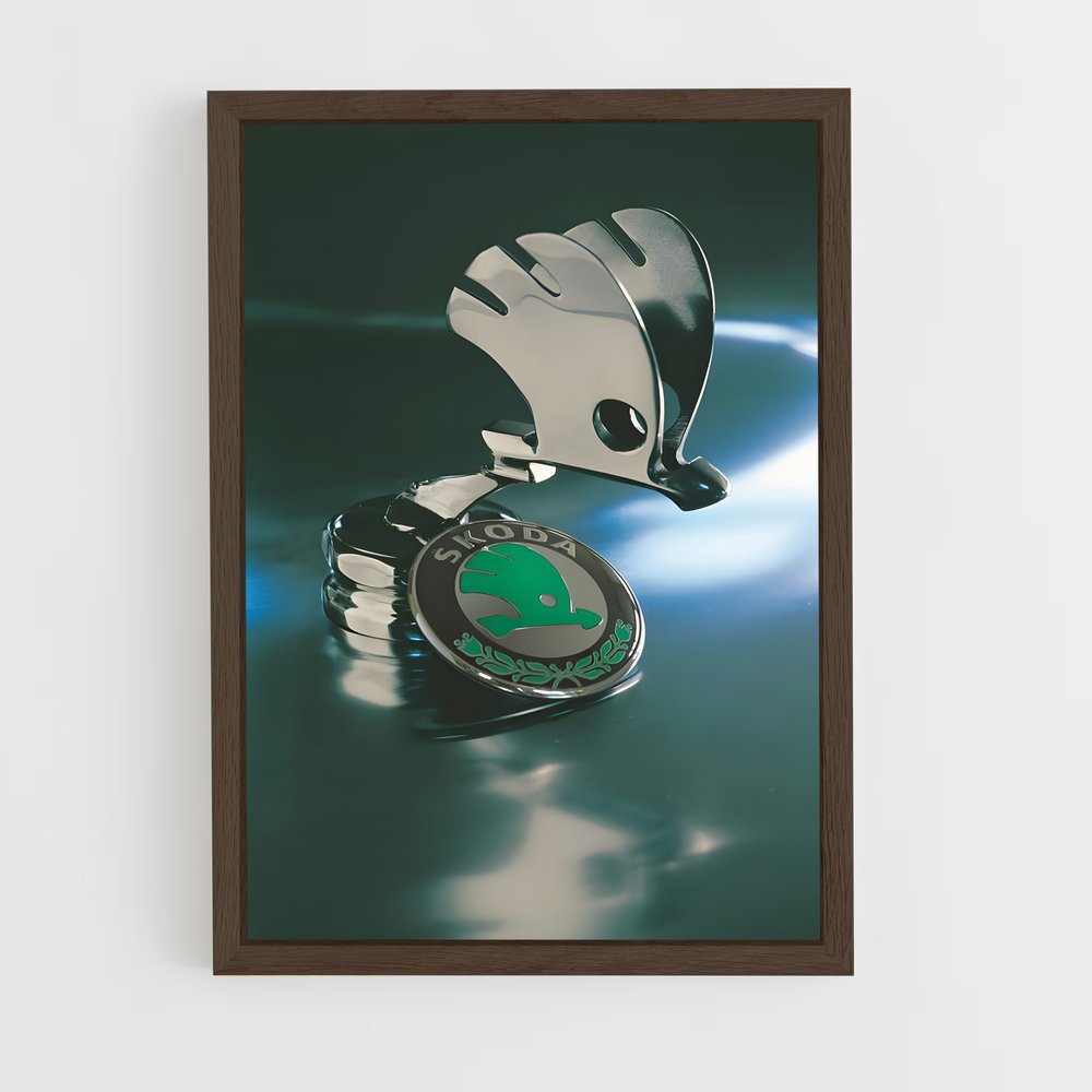 Poster Symbole de Vitesse – affiche Skoda (vue 5)