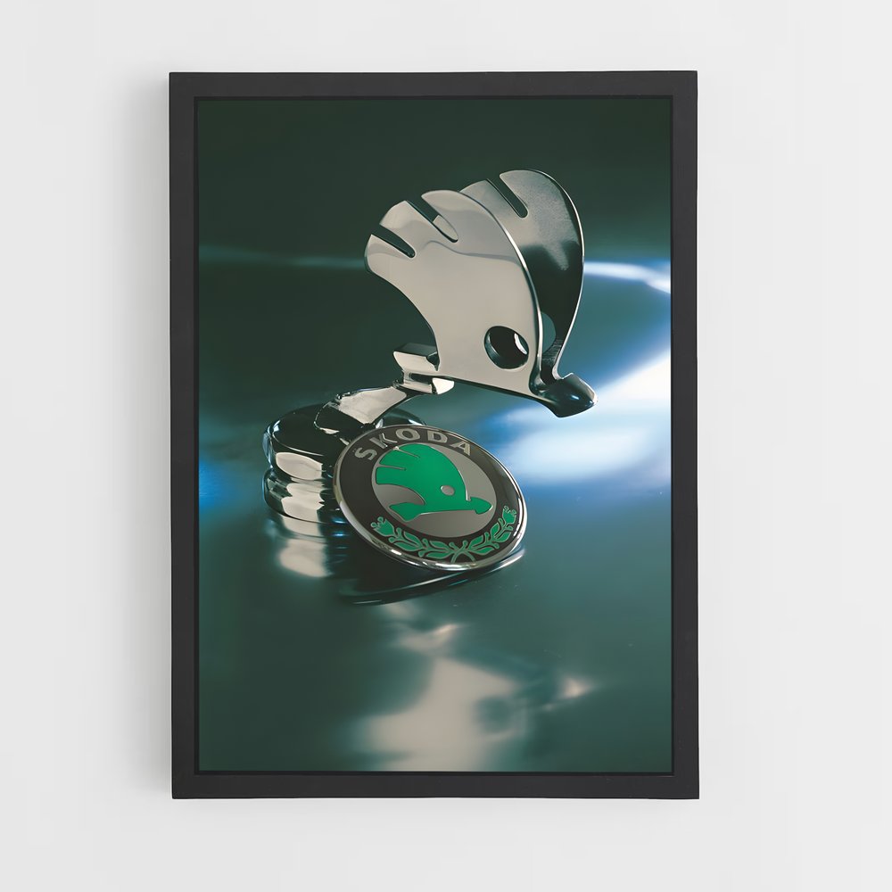 Poster Symbole de Vitesse – affiche Skoda (vue 2)
