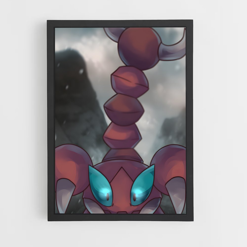 Poster Skorupi le Charmeur – affiche Pokemon (vue 2)