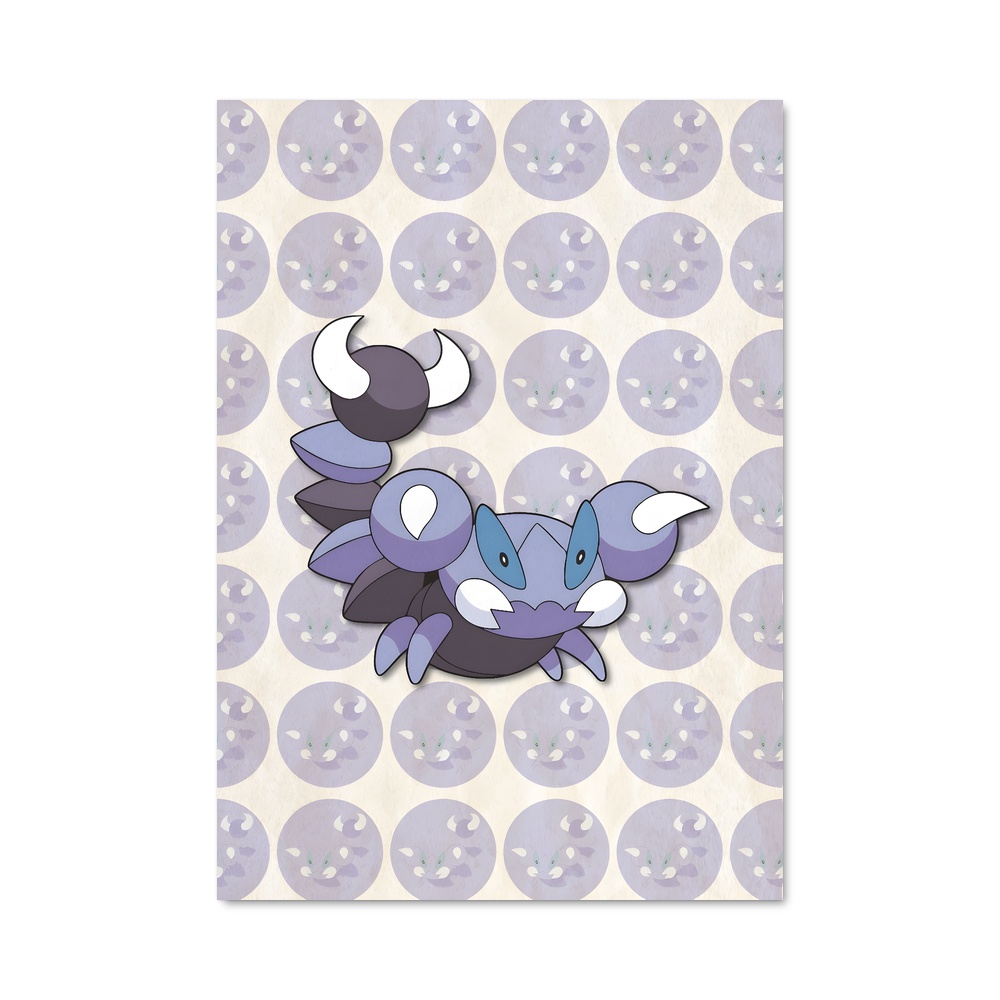Poster Skorupi le Joyeux – affiche Pokemon