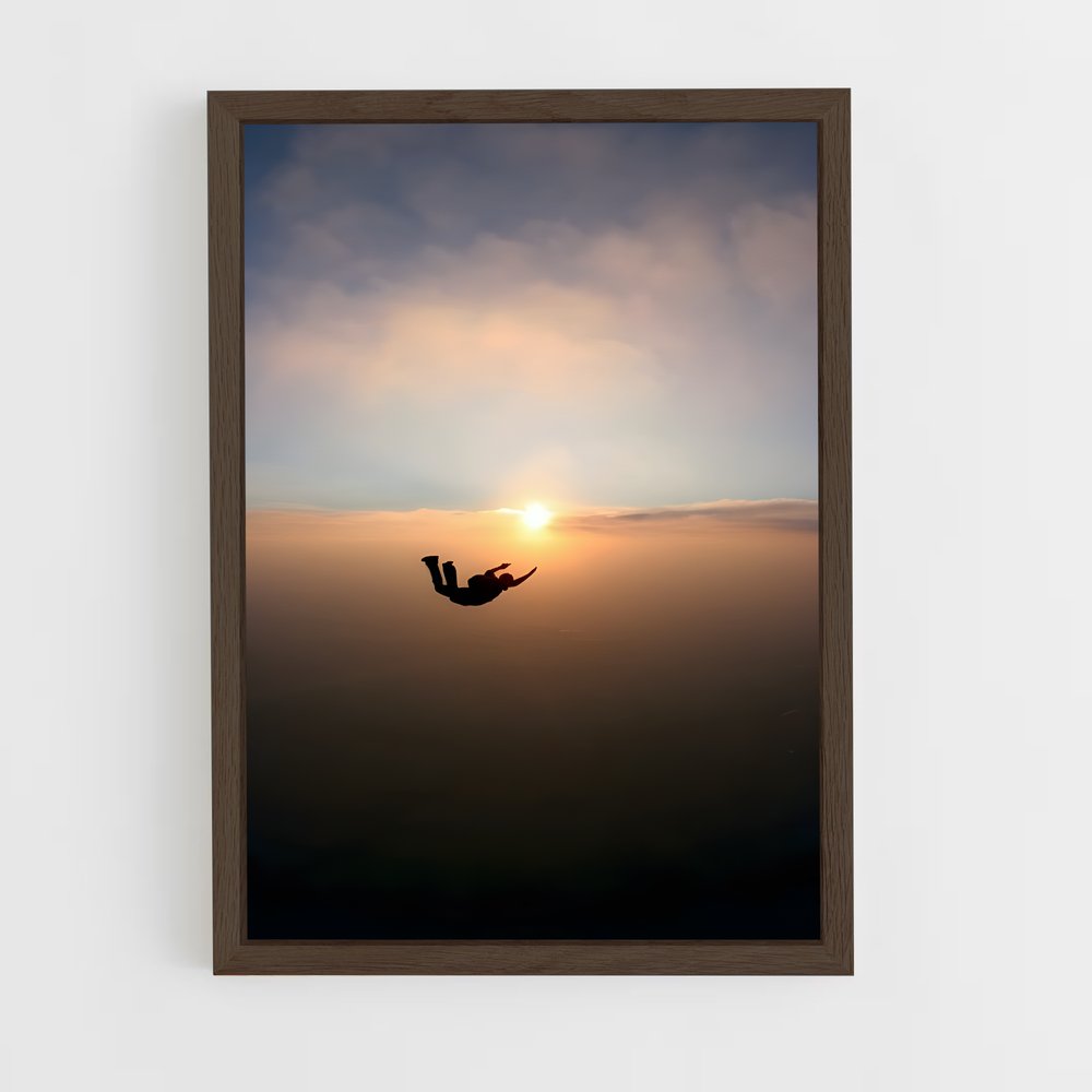 Poster Vol de Coucher – affiche Parachutisme (vue 5)