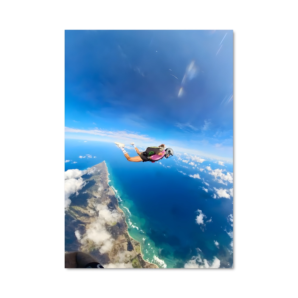 Poster Skydiving pleine