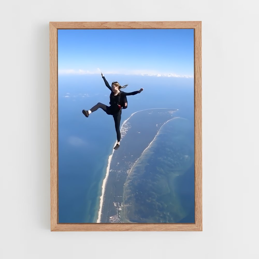 Poster Vols Insensés – affiche Parachutisme (vue 4)